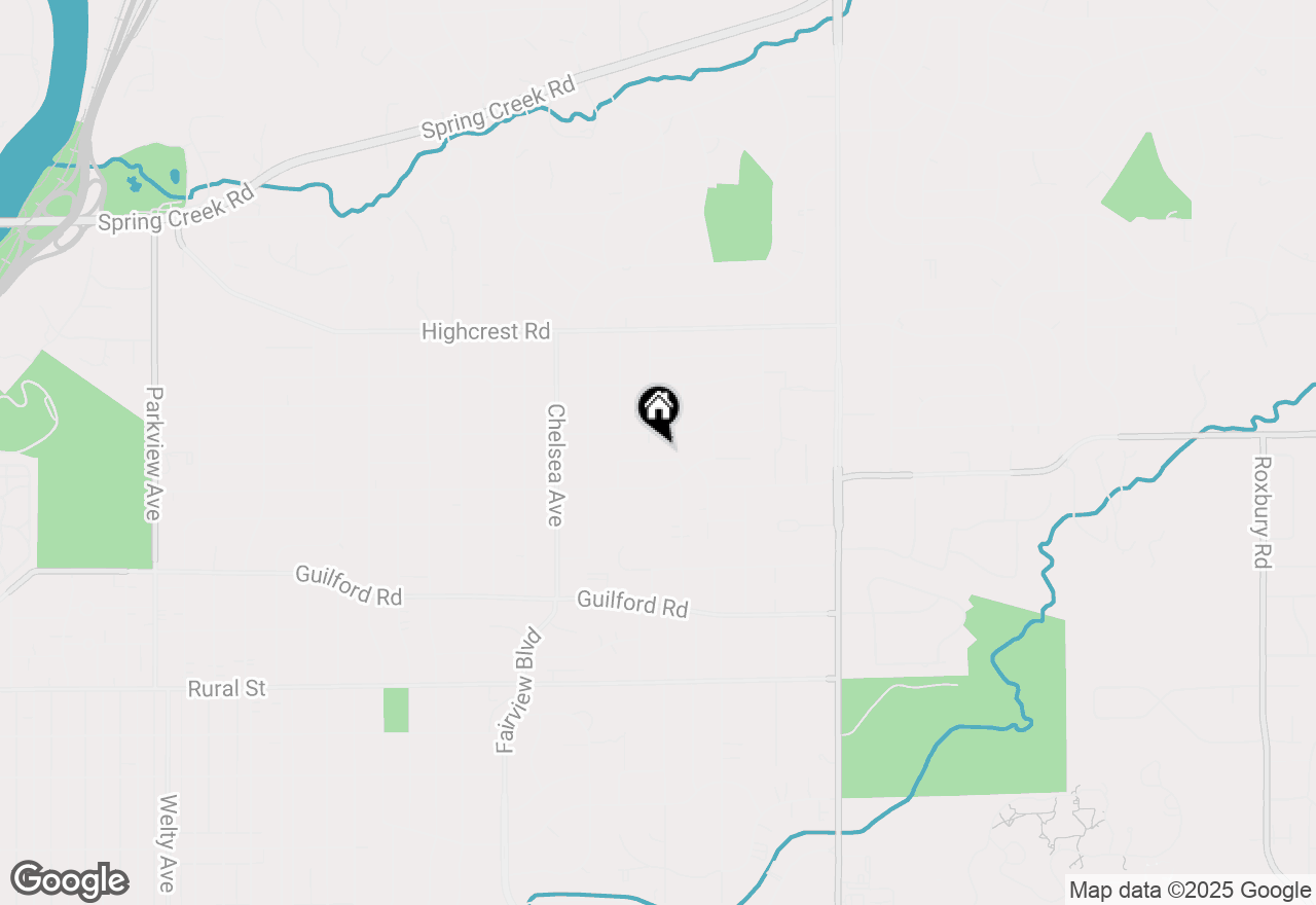 Map of 3908 Barrington Rd, Rockford, IL 61107