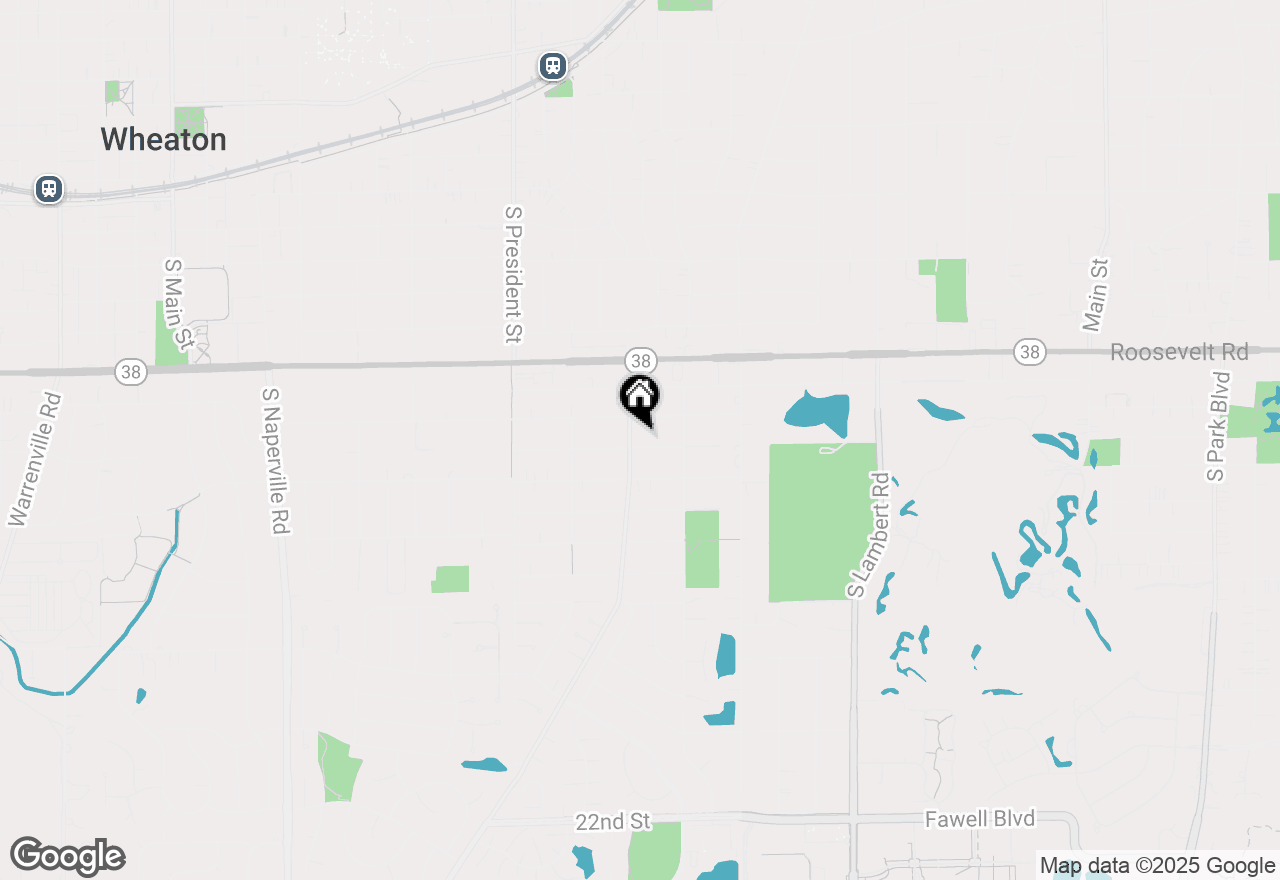 Map of 1407 Wilson Avenue, Wheaton, IL 60187