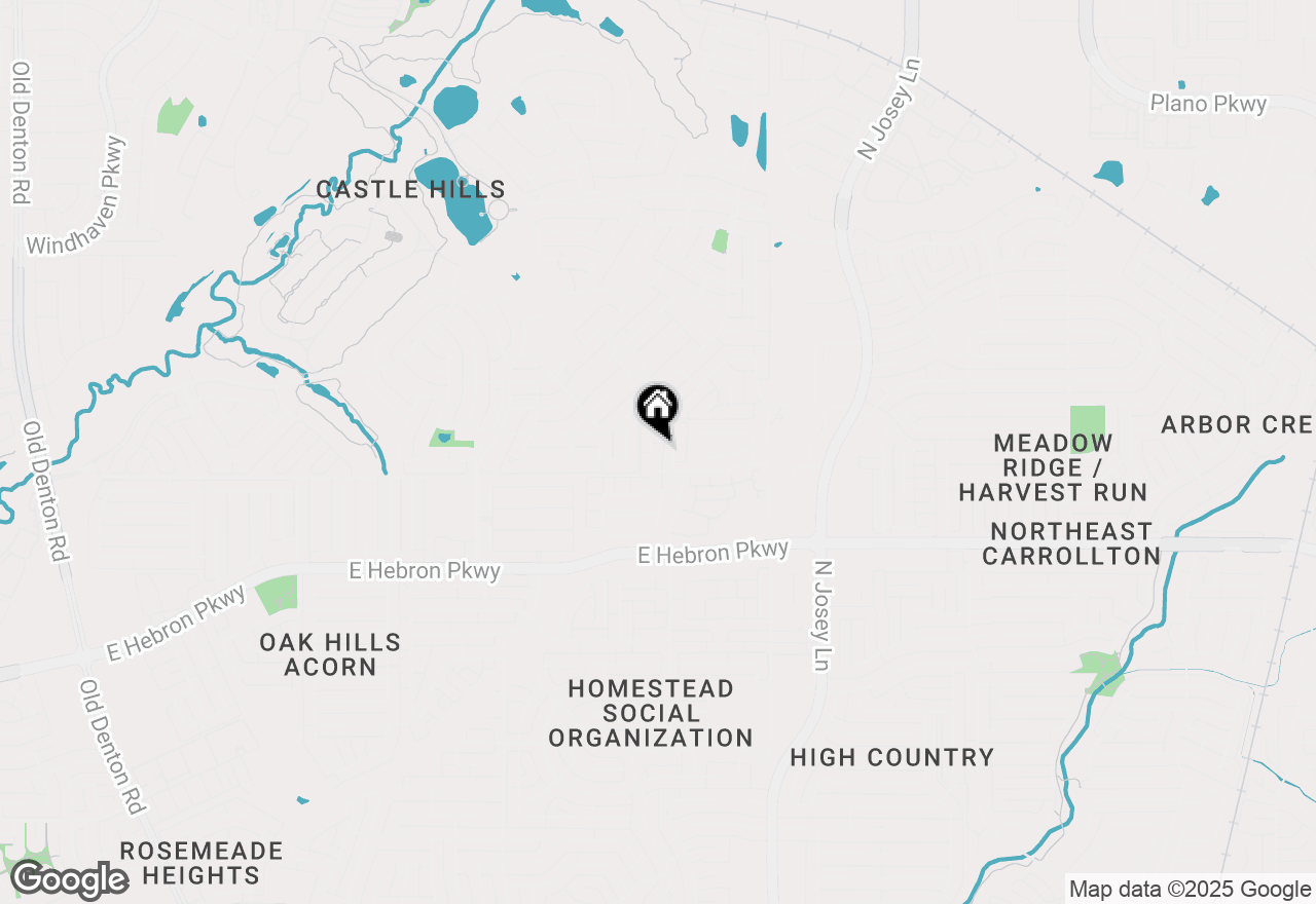 Map of 4344 Kestrel Way, Carrollton, TX 75010
