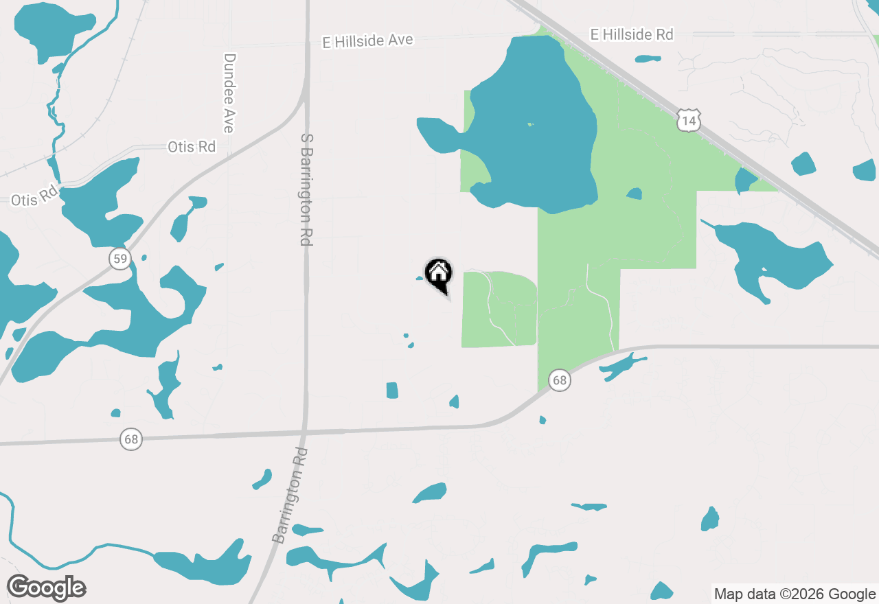 Map of 530 Park Barrington Way, Barrington, IL 60010