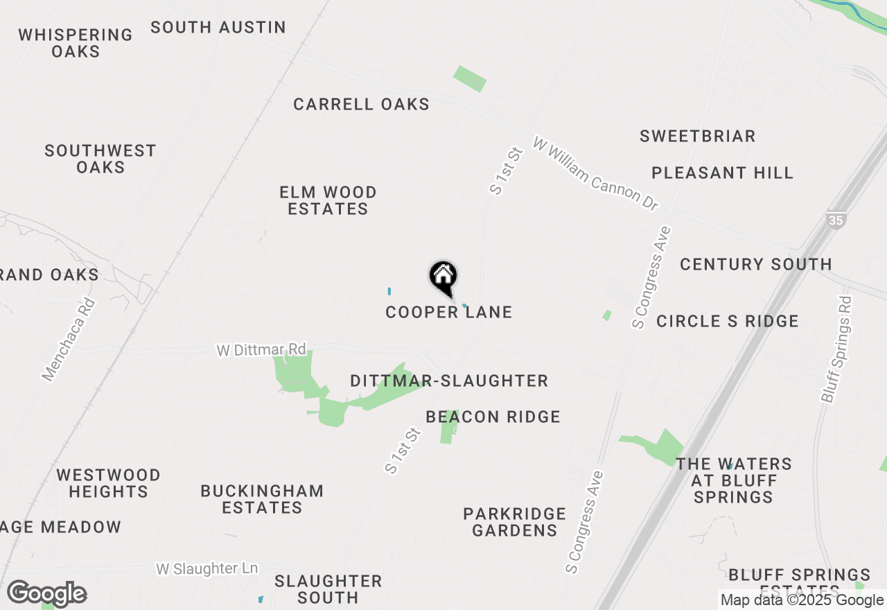 Map of 703 Terrier Trl, Austin, TX 78745
