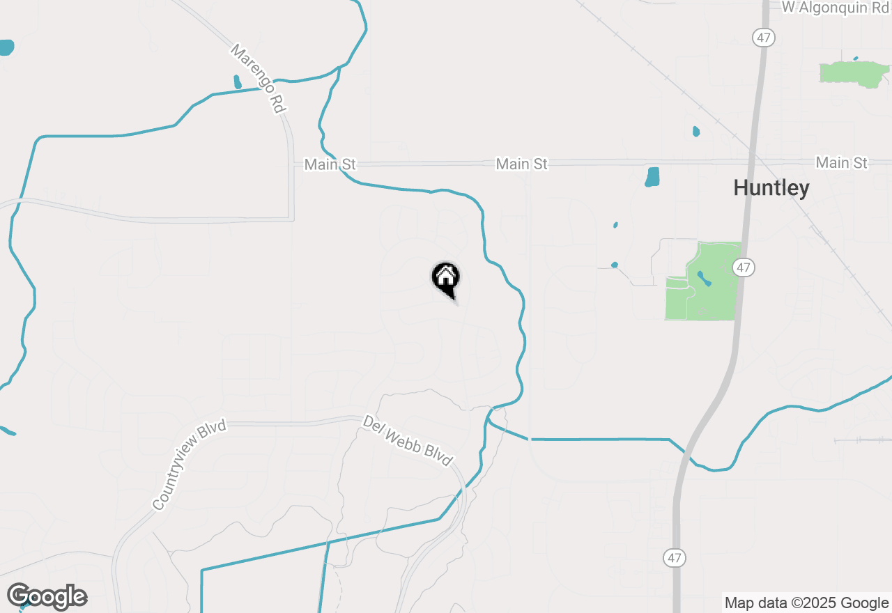 Map of 12865 Coventry Lane, Huntley, IL 60142