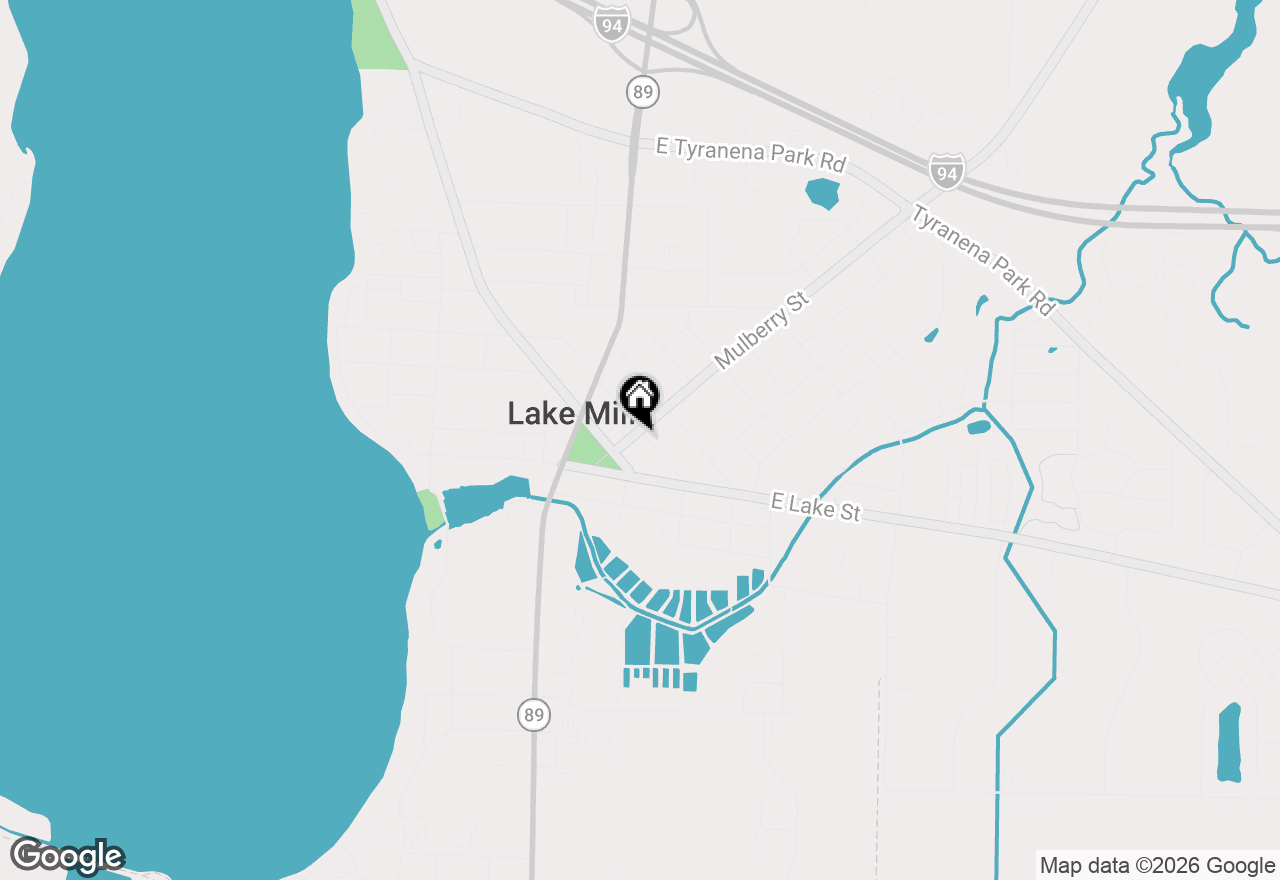 Map of 224 Mulberry St, Lake Mills, WI 53551