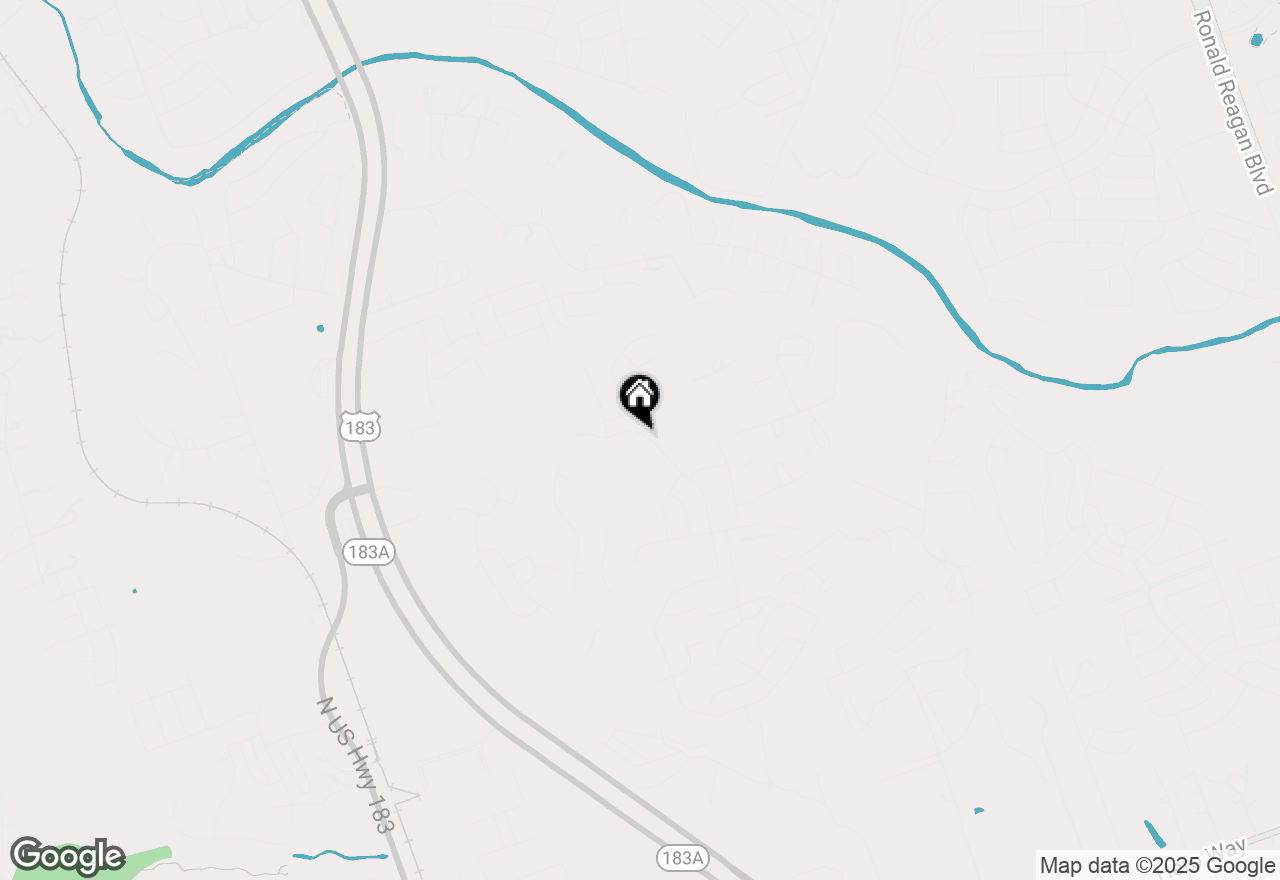 Map of 1833 Woolsey Way, Leander, TX 78641