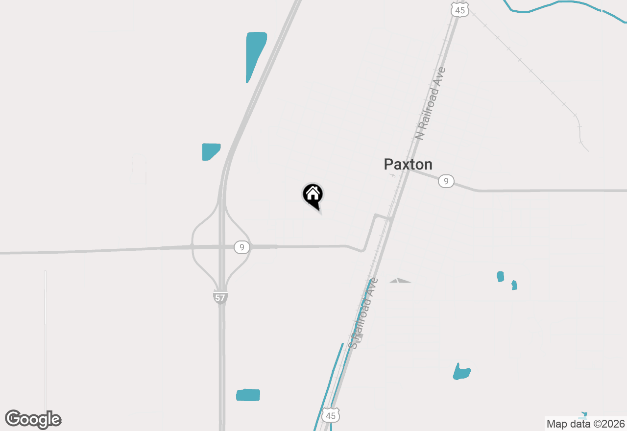 Map of 375 W Franklin Street, Paxton, IL 60957