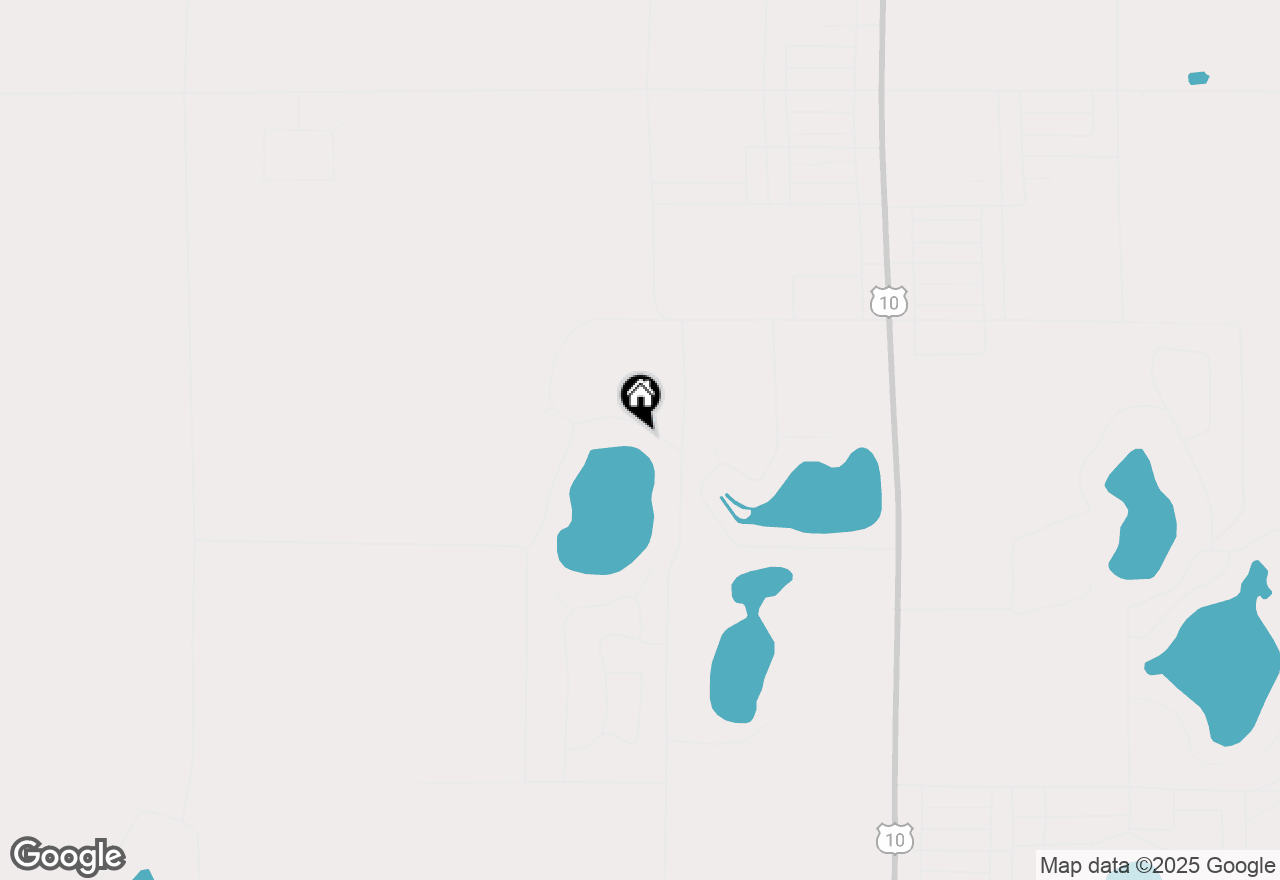 Map of 4558 W Unora Drive, Baldwin, MI 49304