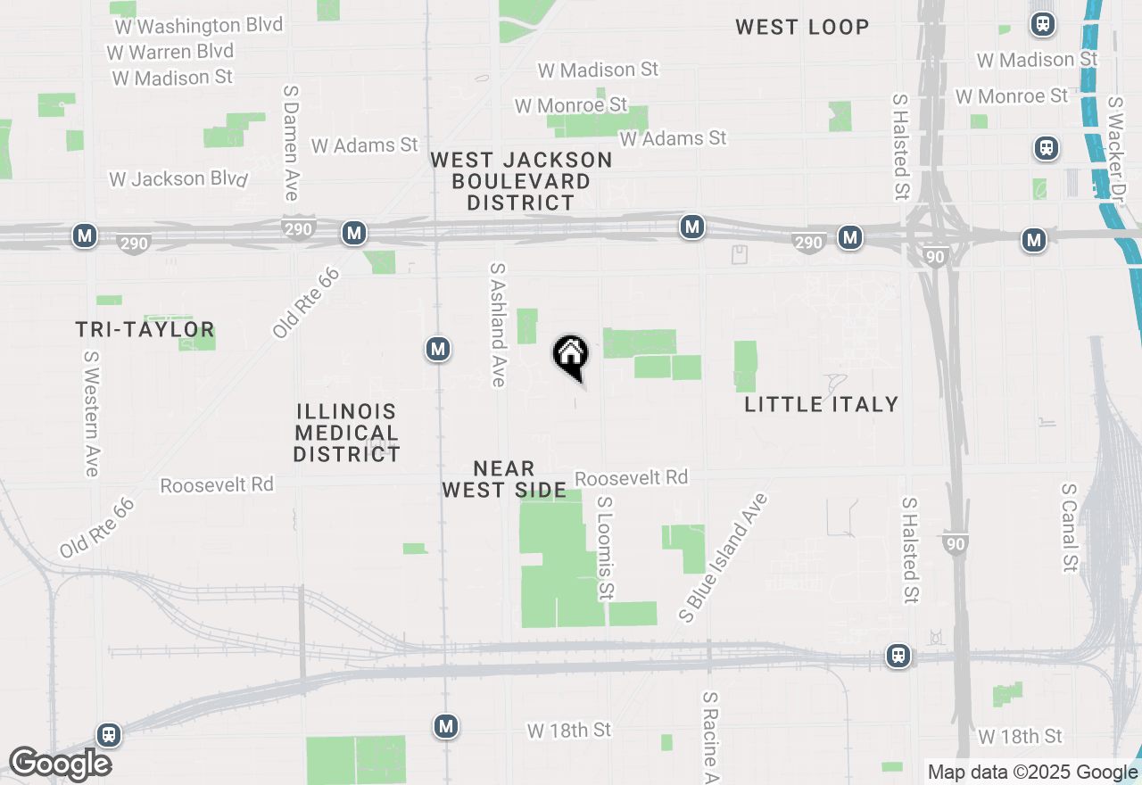 Map of 920 S Bishop Street, Chicago, IL 60607