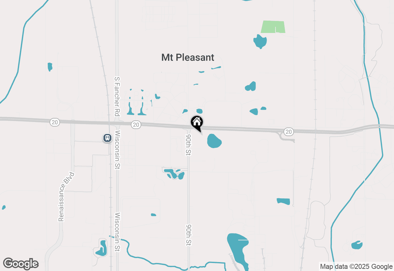 Map of Lt0 Washington Ave, Mount Pleasant, WI 53406