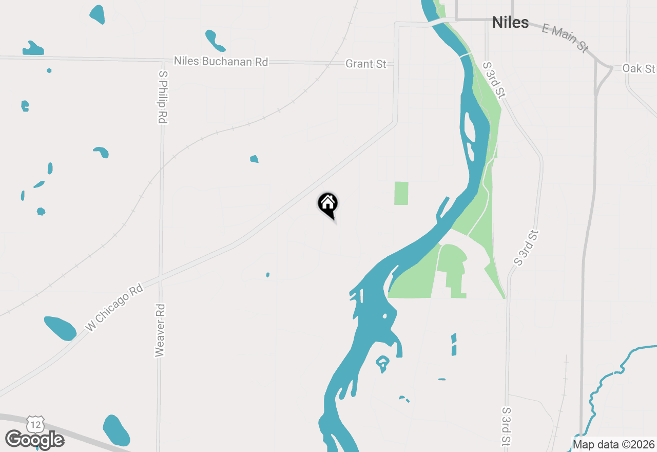 Map of 1005 Sassafras Lane, Niles, MI 49120