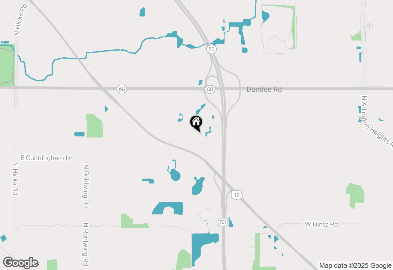 Map of 2000 Bayside Drive #210, Palatine, IL 60074