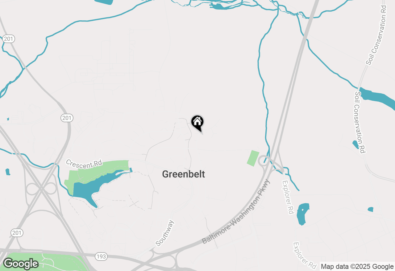 Map of 53 Ridge Road, Greenbelt, MD 20770