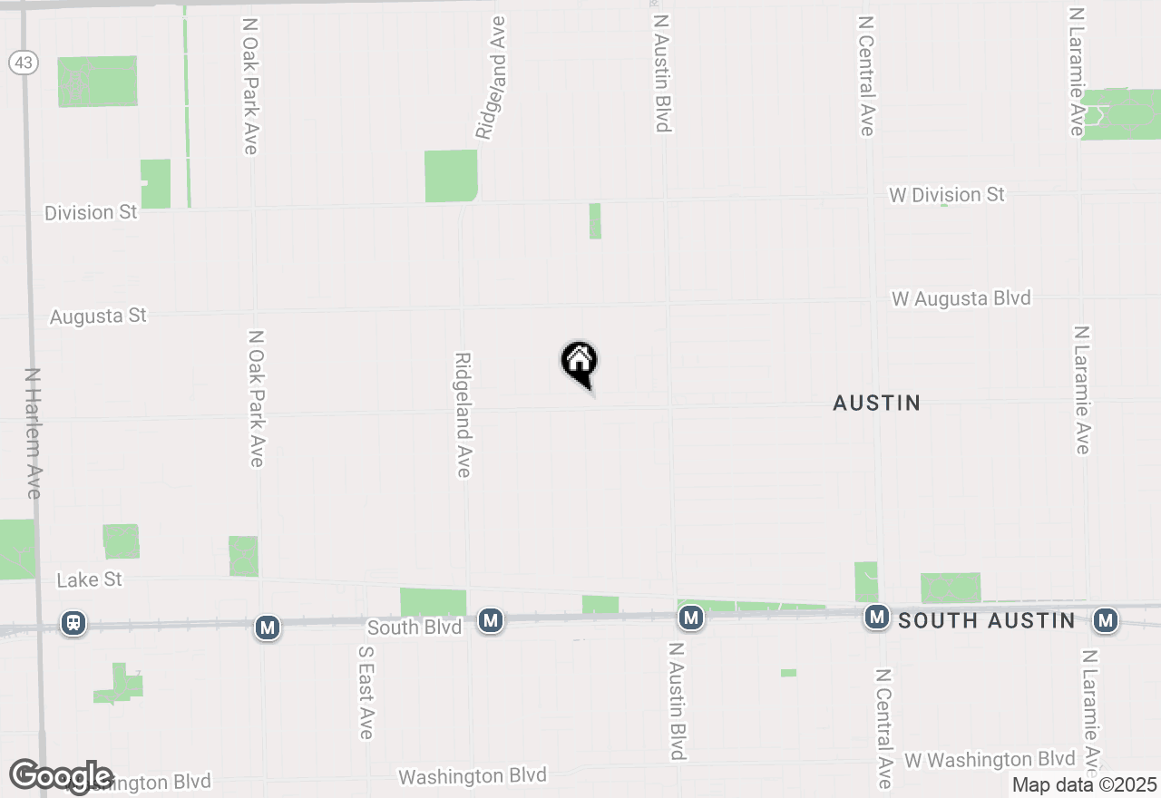 Map of 120 Chicago Avenue #A, Oak Park, IL 60302