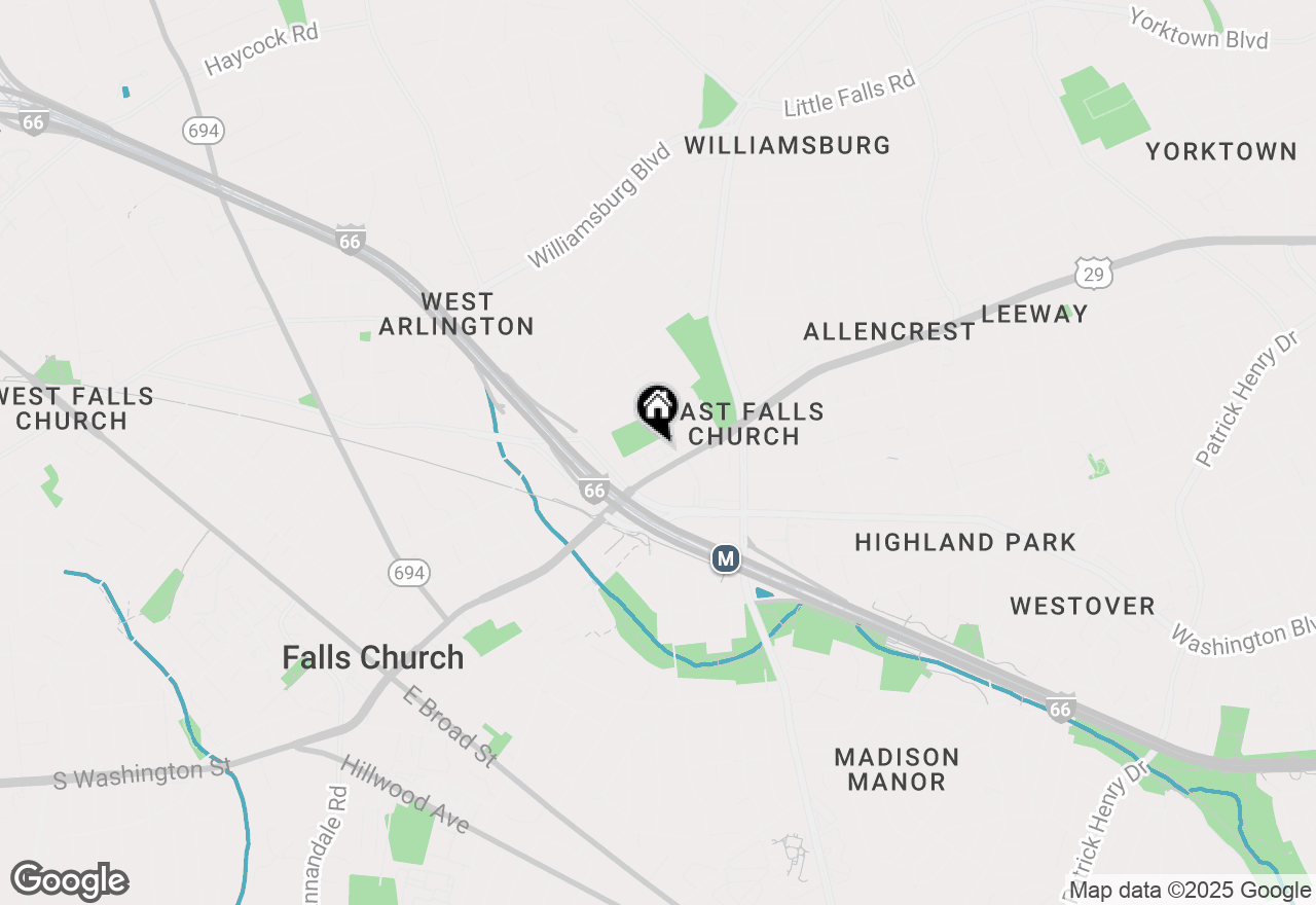 Map of 6724 24th Court N, Arlington, VA 22205