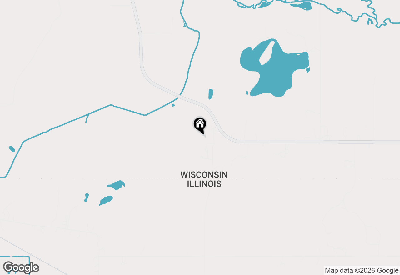 Map of N207 Lange Rd, Genoa City, WI 53128