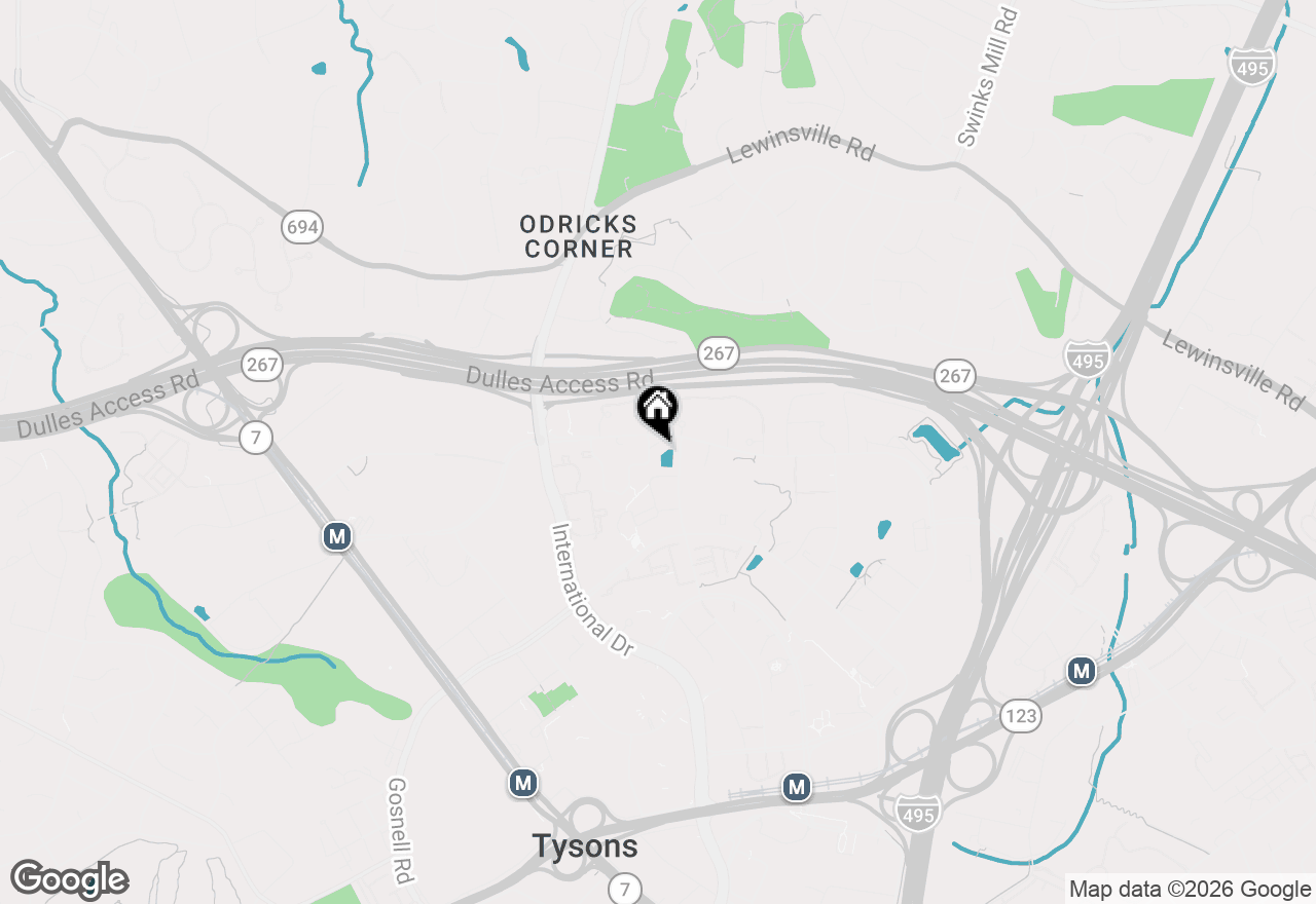 Map of 1503 Lincoln Way #304B, Mclean, VA 22102
