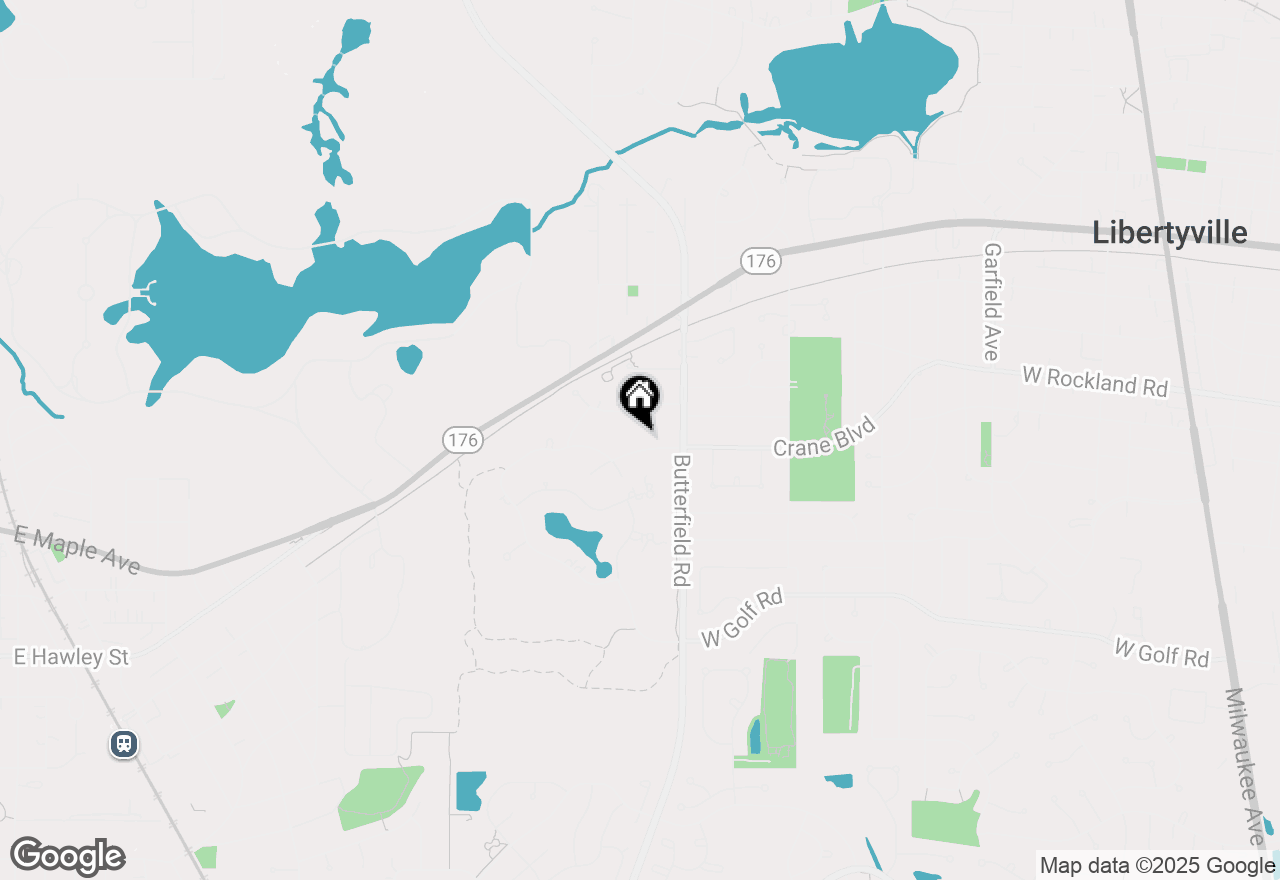 Map of 1228 Crane Boulevard, Libertyville, IL 60048