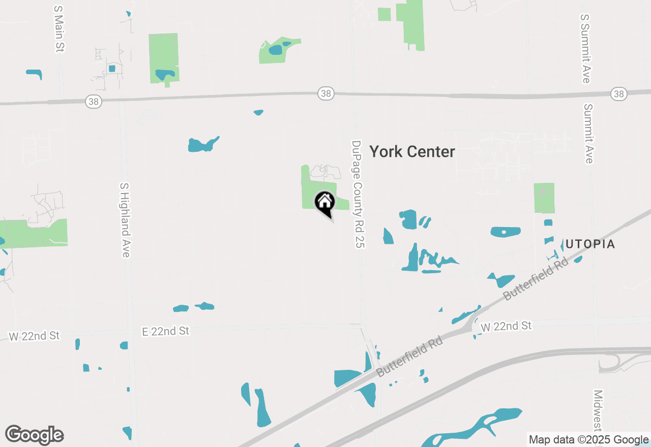 Map of 1613 Westview Avenue, Lombard, IL 60148