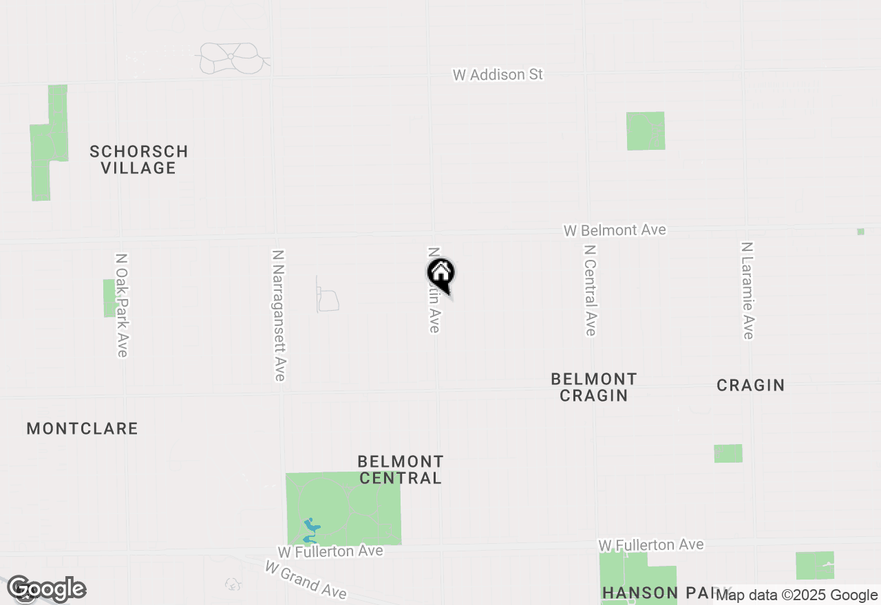 Map of 3011 N Austin Avenue, Chicago, IL 60634