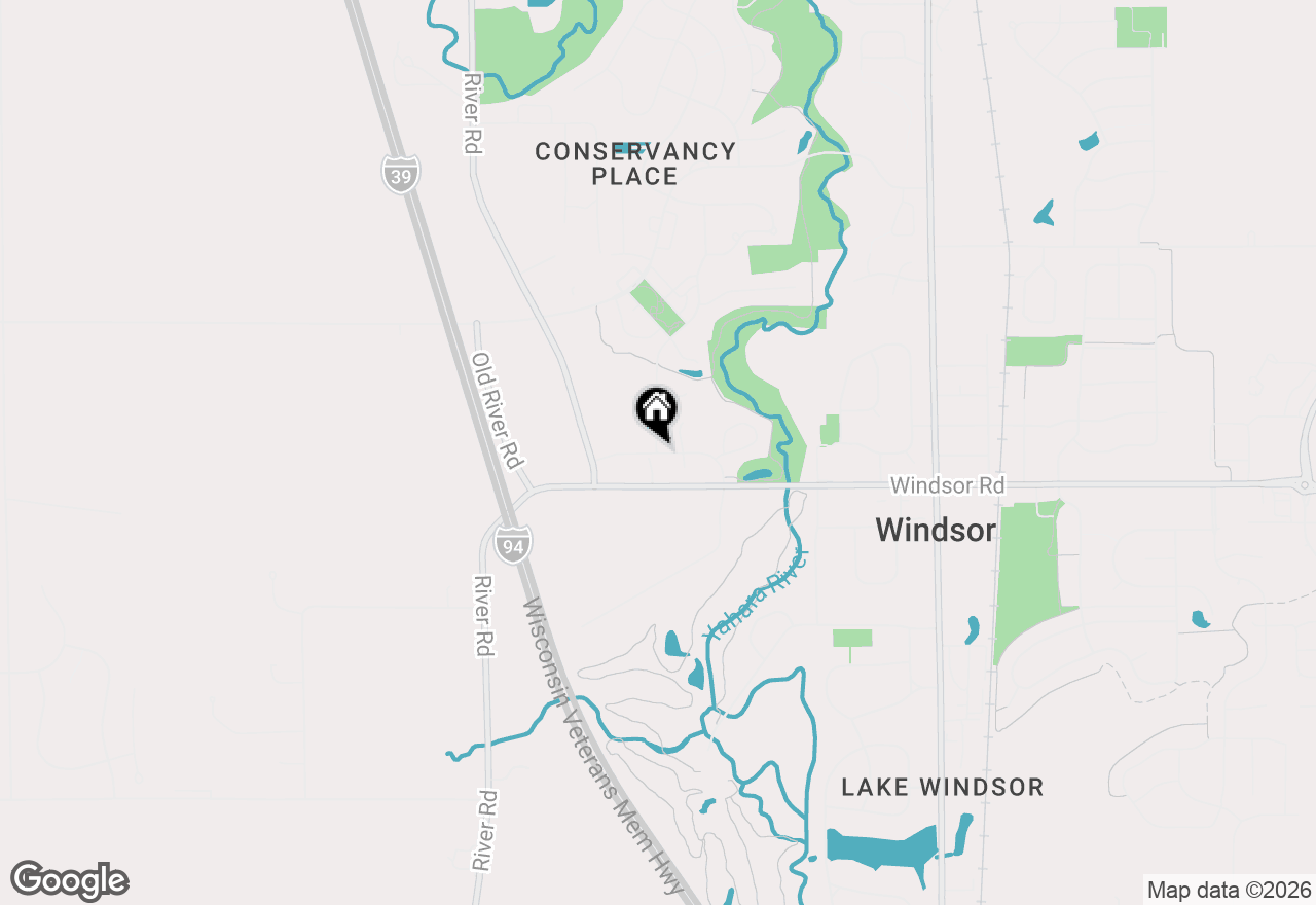 Map of 4723 Bellflower Drive, Deforest, WI 53532