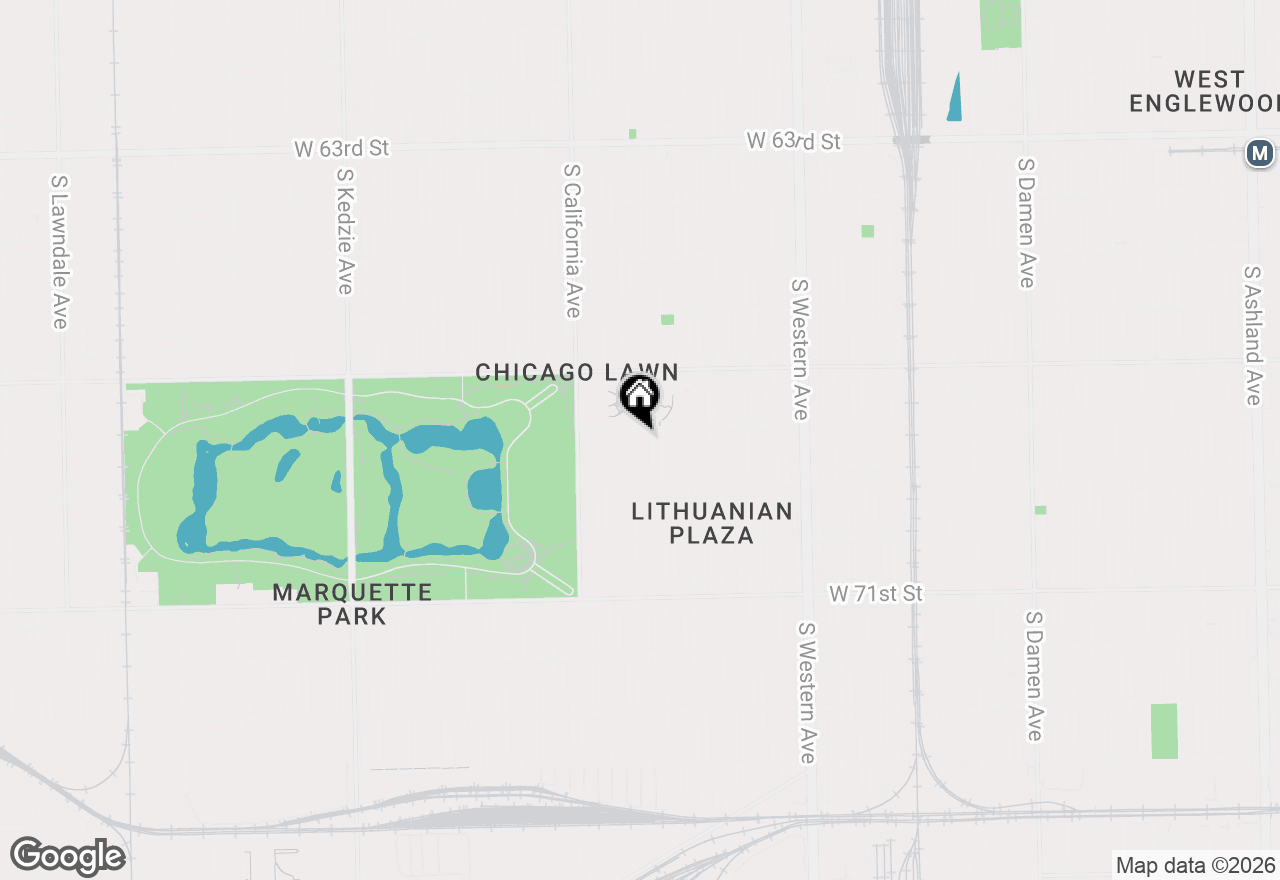 Map of 6811 S Washtenaw Avenue, Chicago, IL 60629