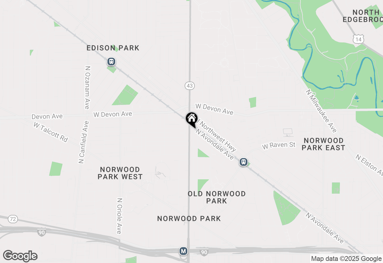 Map of 6253 N Harlem Avenue, Chicago, IL 60631