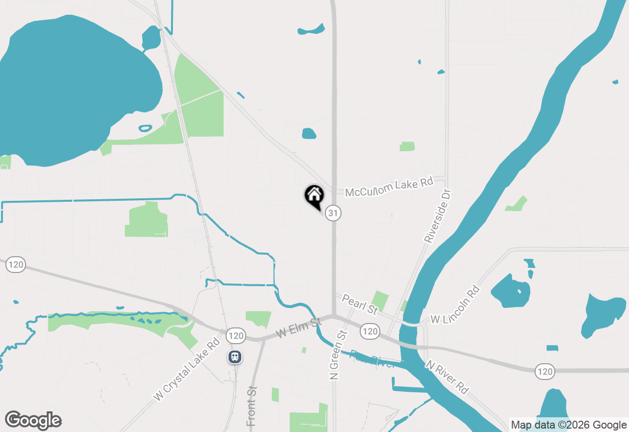 Map of 3615 W Drake Court, Mchenry, IL 60050