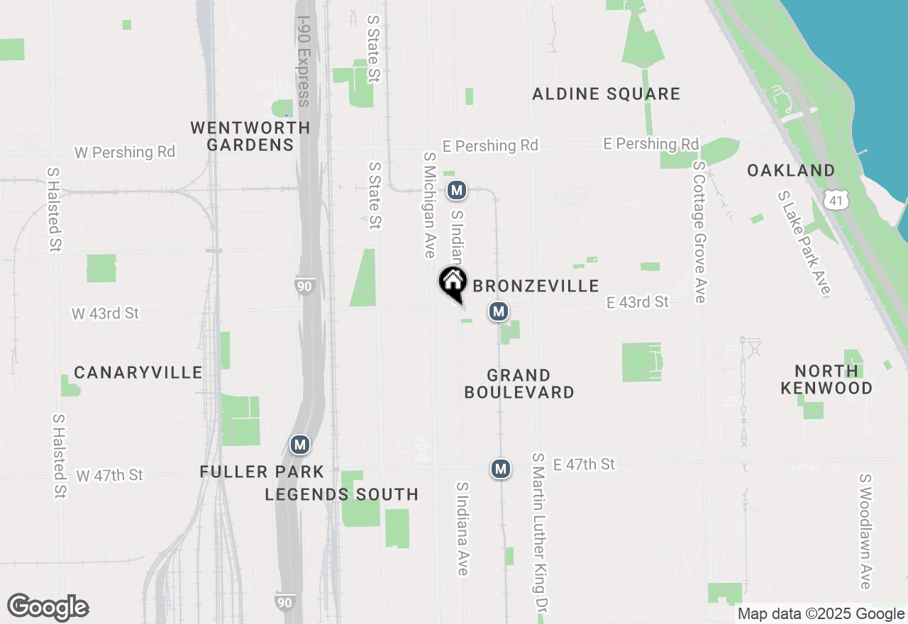 Map of 131 E 43rd Street, Chicago, IL 60653