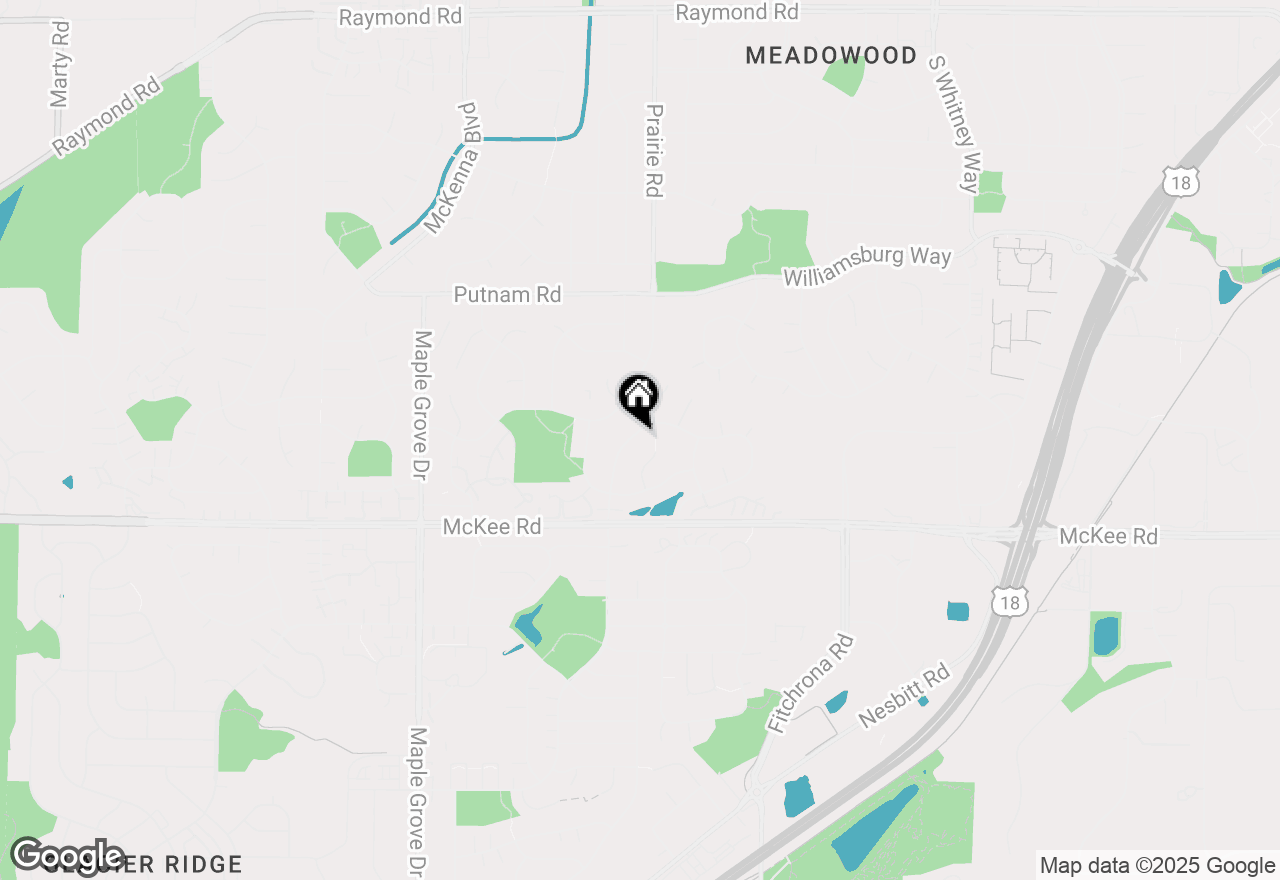 Map of 3013 Manchester Road, Madison, WI 53719