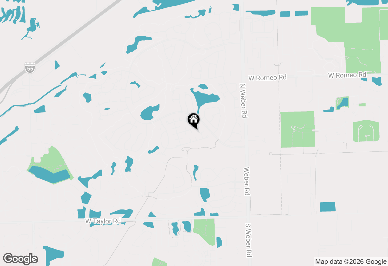 Map of 21035 W Aspen Lane, Plainfield, IL 60544