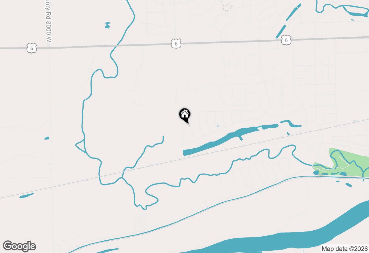 Map of 1057 Westwood Drive, Morris, IL 60450