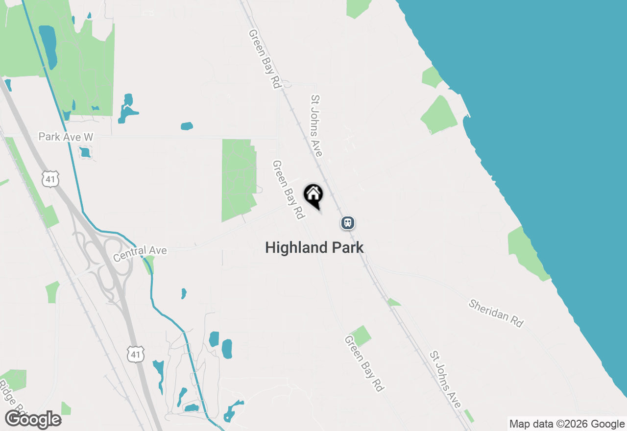 Map of 650 Laurel #102, Highland Park, IL 60035