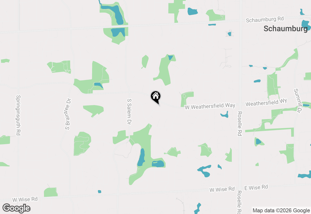 Map of 533 Bahama Lane, Schaumburg, IL 60193