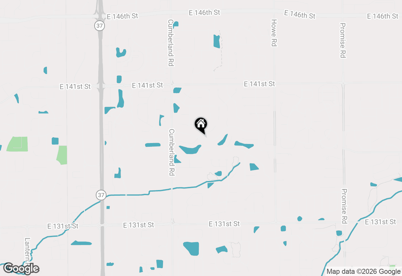 Map of 10073 Parkshore Drive, Fishers, IN 46038