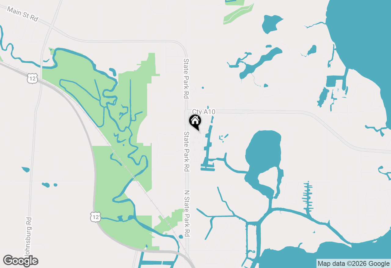 Map of 32 Montego Colony #4, Fox Lake, IL 60020