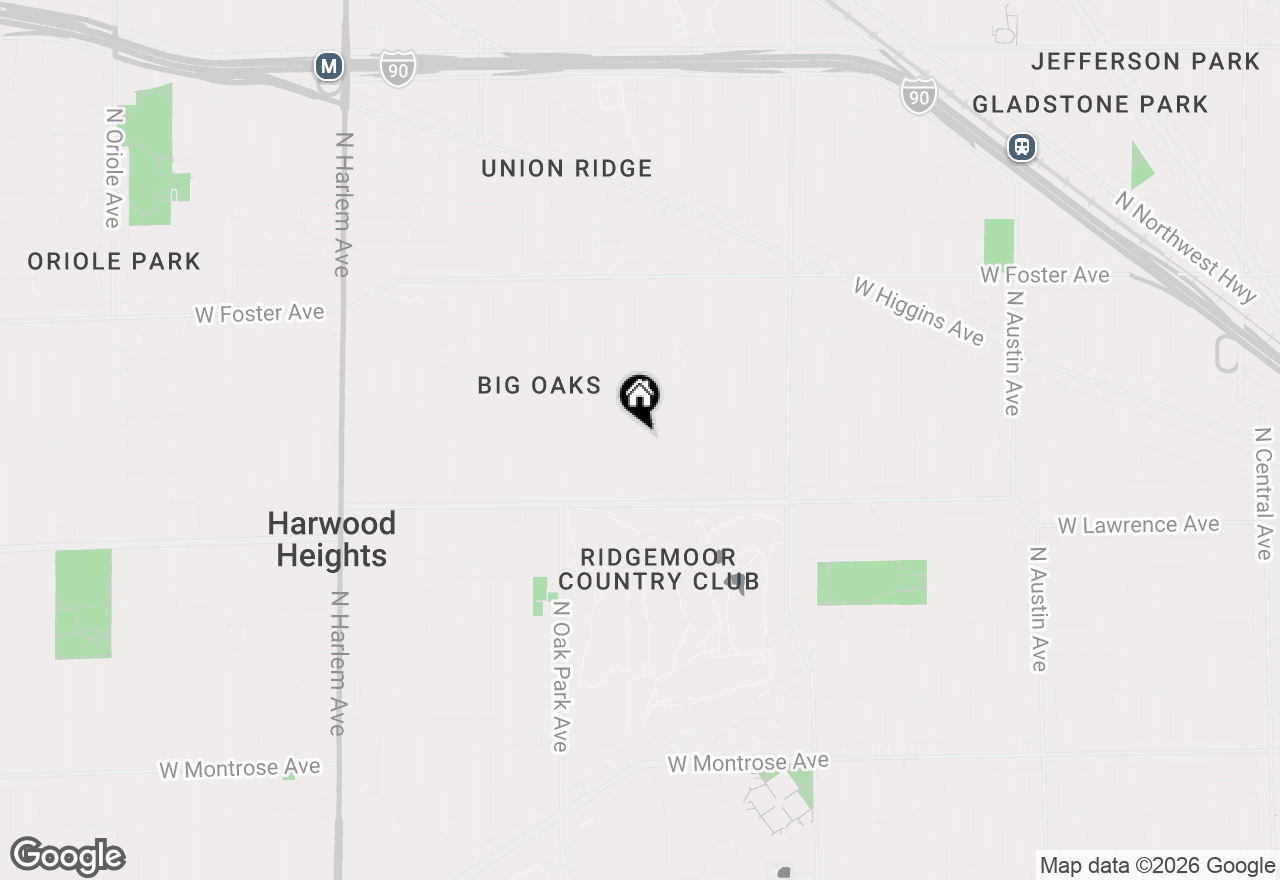 Map of 4904 N Normandy Avenue, Chicago, IL 60656