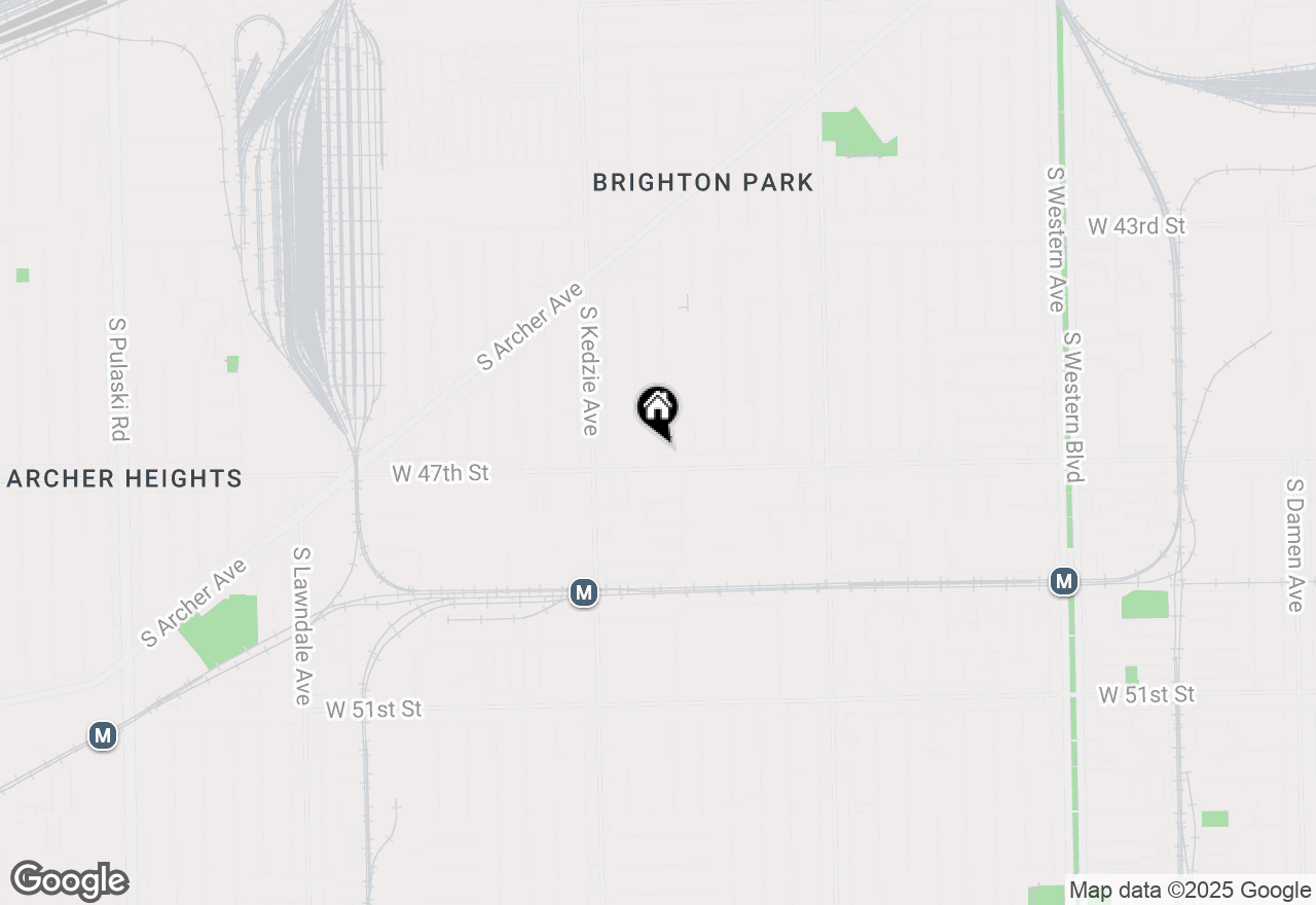 Map of 4643 S Albany Avenue, Chicago, IL 60632