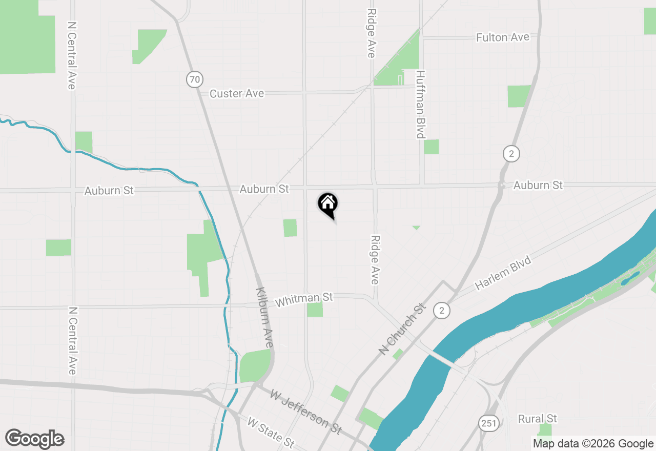 Map of 812 Garfield Avenue, Rockford, IL 61103