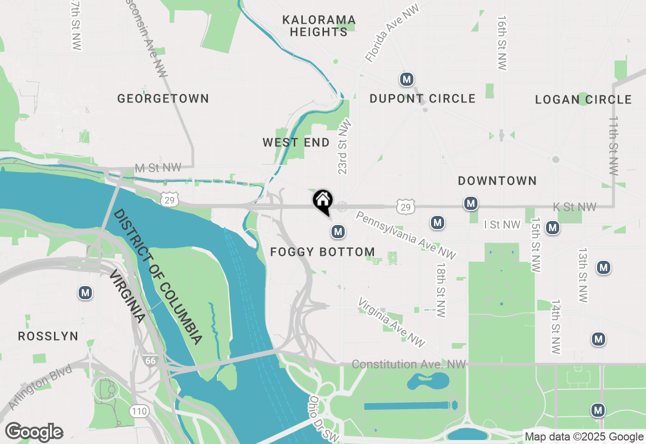 Map of 922 24th Street Nw #318, Washington, DC 20037