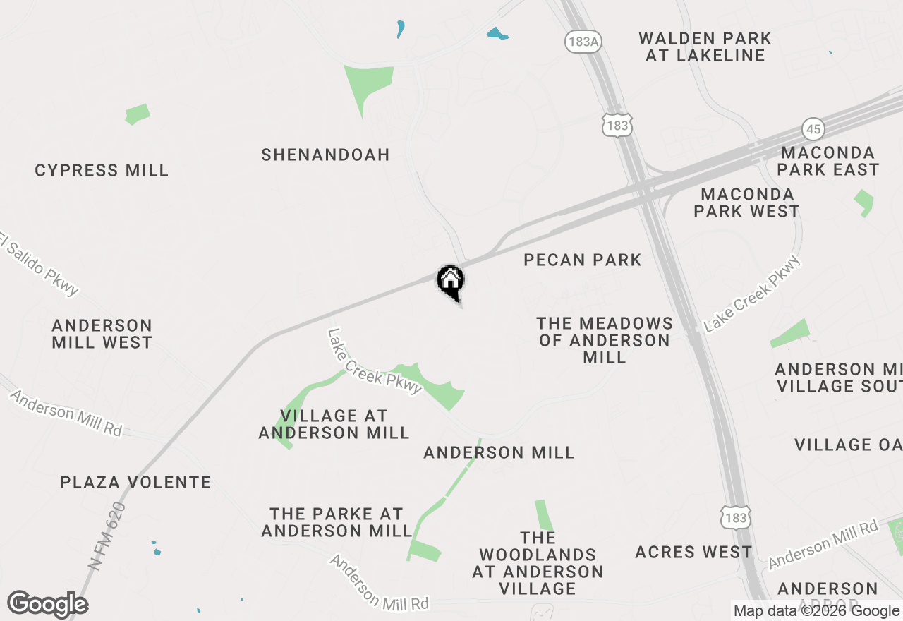 Map of 12400 Rusted Nail Cv, Austin, TX 78750