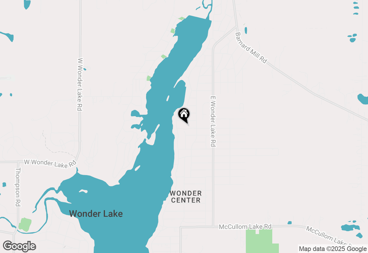 Map of 7526 Salem Road, Wonder Lake, IL 60097