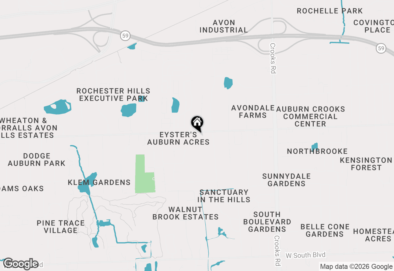 Map of 1111 Angara Drive #1, Rochester Hills, MI 48309
