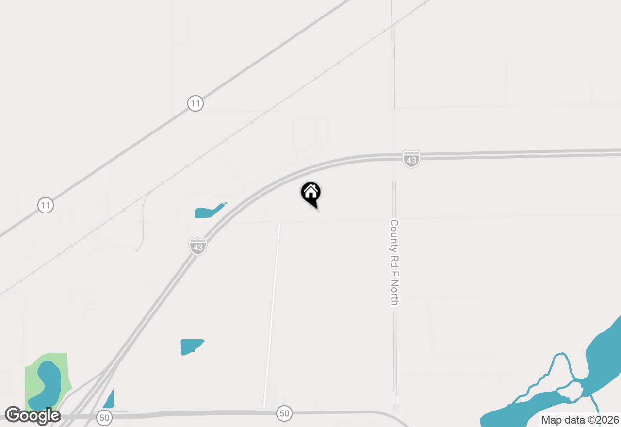Map of 2453 Mound Rd #A, Delavan, WI 53115