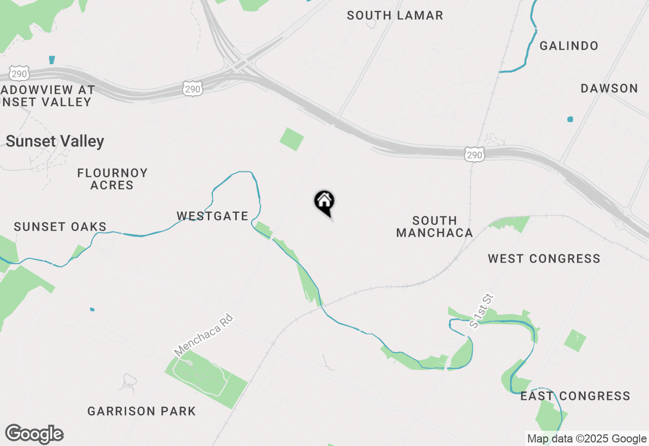 Map of 4707 Philco Dr, Austin, TX 78745
