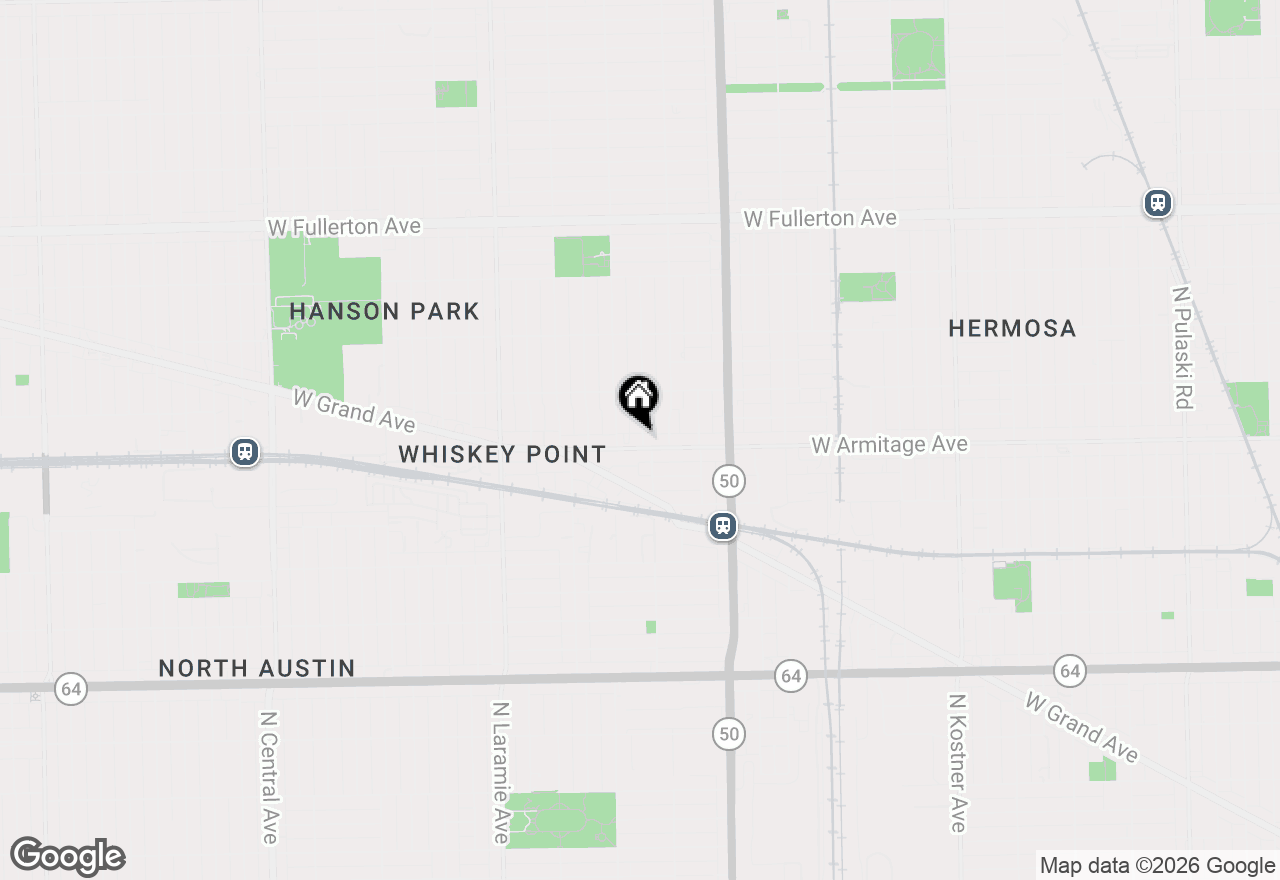 Map of 4910 W Armitage Avenue #1R, Chicago, IL 60639
