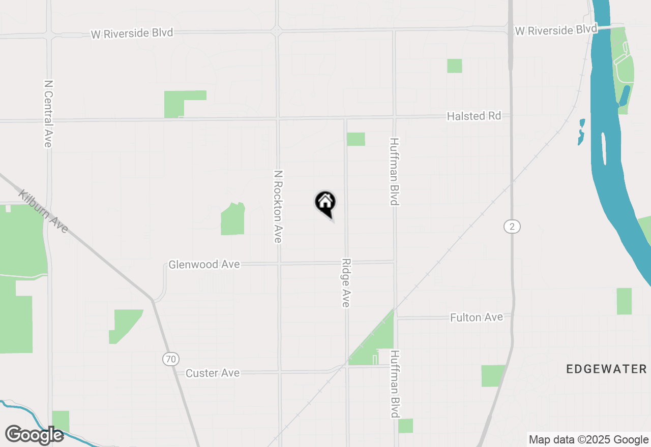 Map of 2212 Barton Boulevard, Rockford, IL 61103