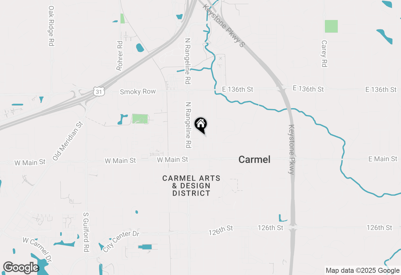 Map of 231 1st Avenue Ne, Carmel, IN 46032