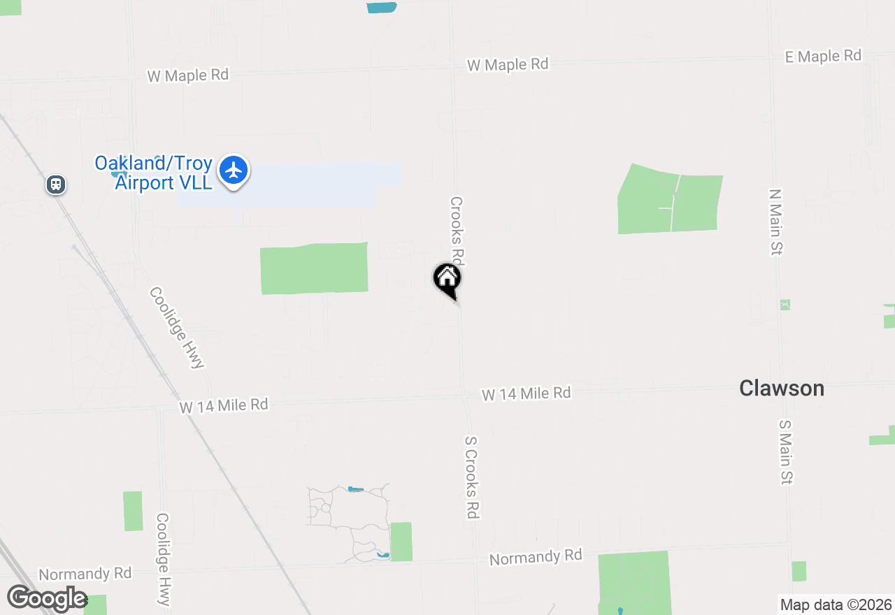 Map of 5065 Crooks #49, Royal Oak, MI 48073