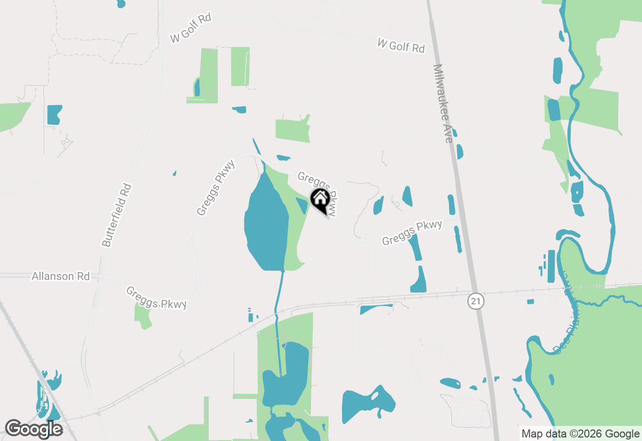 Map of 213 Justins Court, Vernon Hills, IL 60061