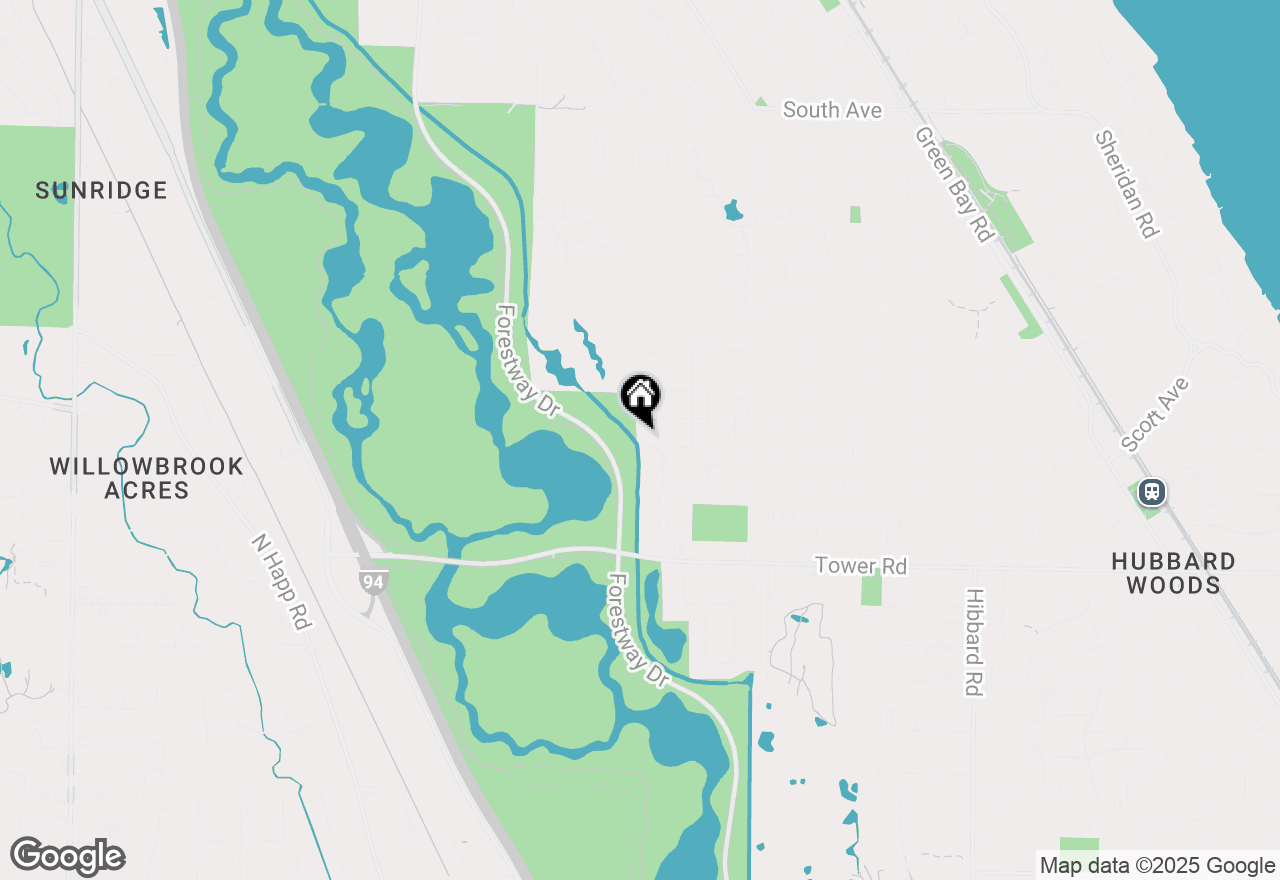 Map of 767 Ivy Lane, Glencoe, IL 60022