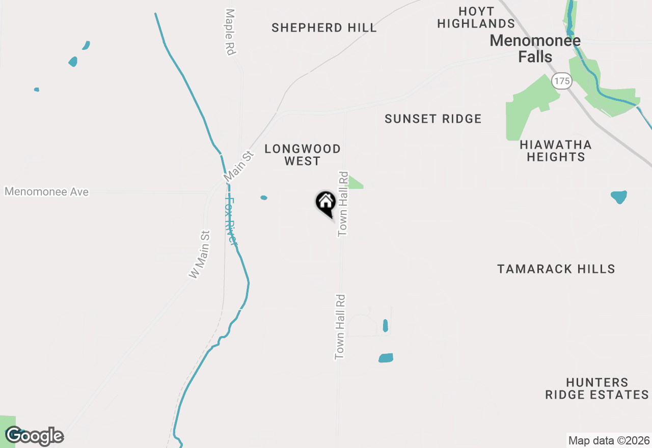 Map of W181N8284 Destiny Dr, Menomonee Falls, WI 53051